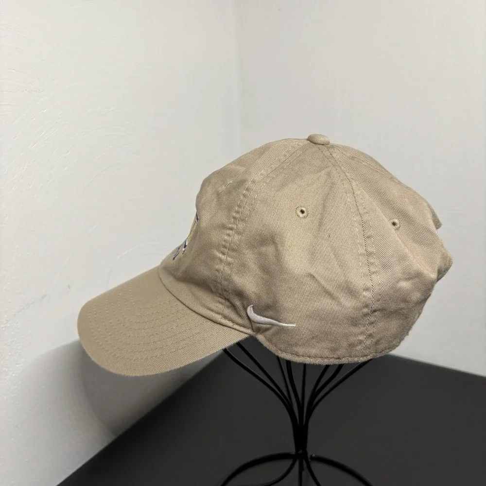 James Madison University Baseball Nike Hat Cap Tan‎ Adjustable JMU Dukes